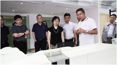 寧波高新區(qū)管委會主任黃利琴書記到我司指導工作